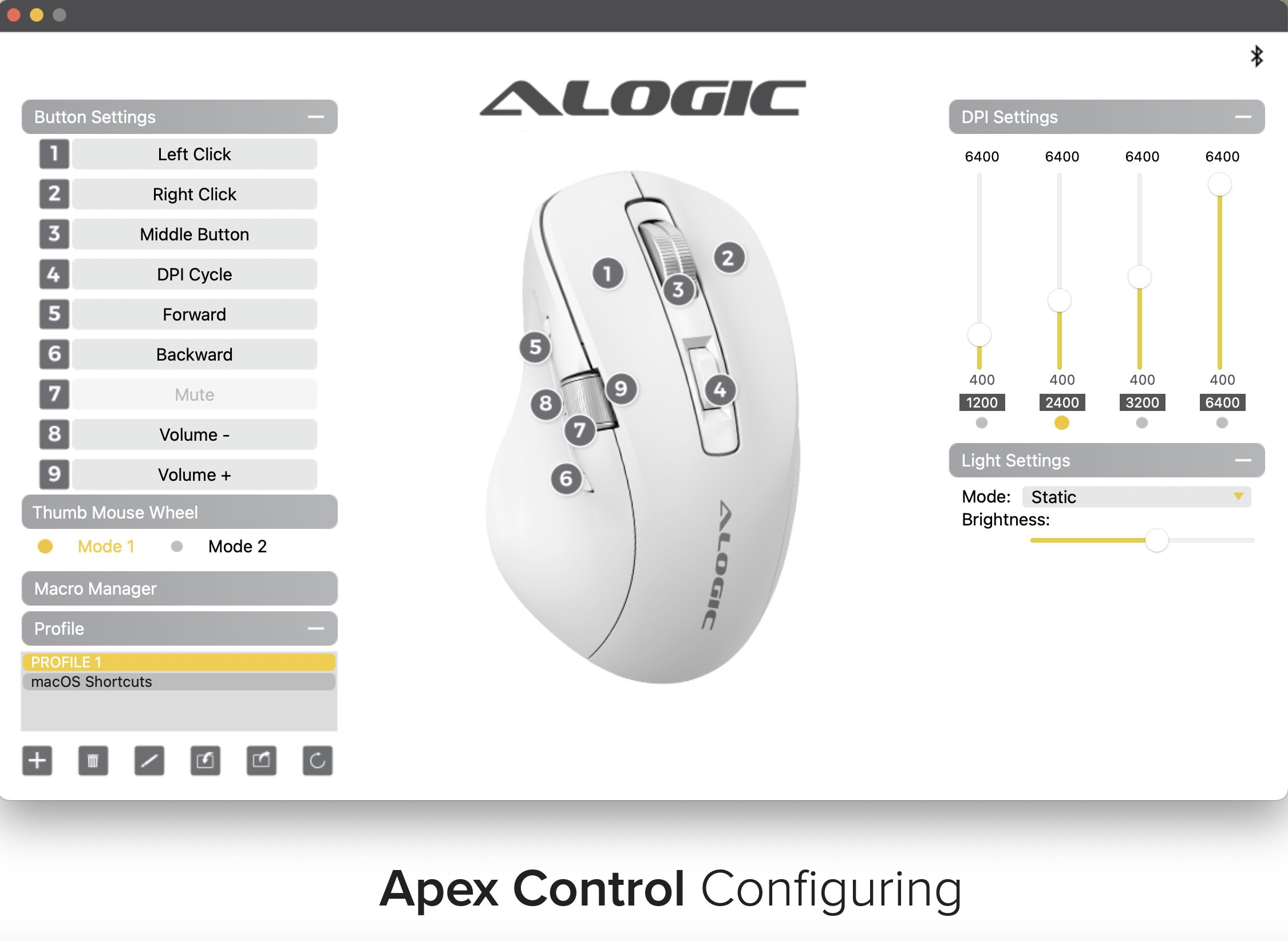 Alogic Apex Control App Alogic Apex Control App