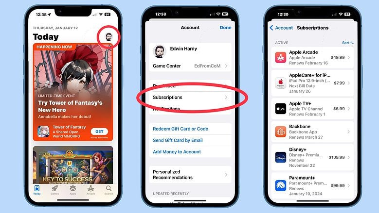 How to find all App Store Subscriptions How to find all your App Store subscriptions on iPhone