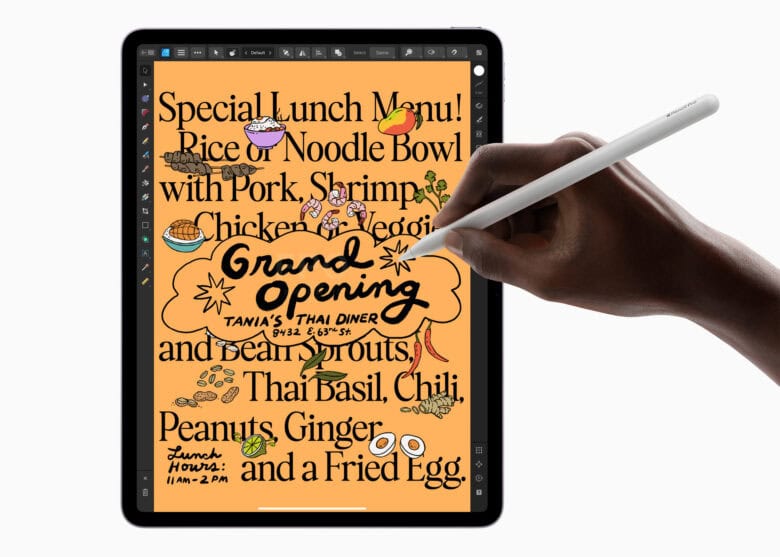 Apple iPad Air and Apple Pencil Pro 240507 2024 M2 iPad Air with Apple Pencil Pro