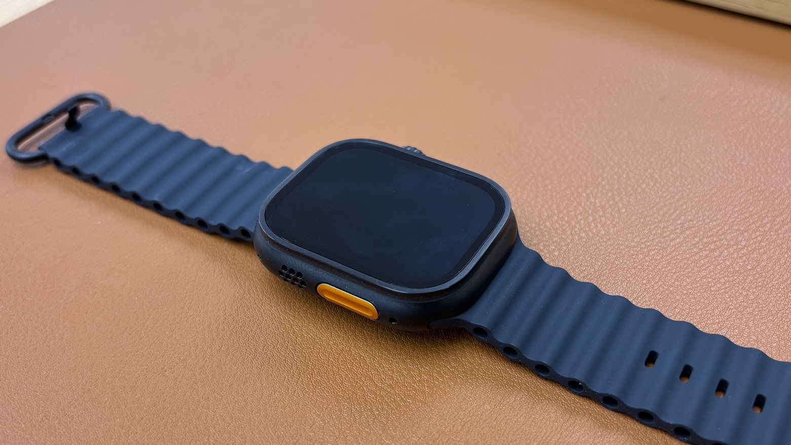 Apple Watch Ultra 2 in satin black titanium Apple Watch Ultra 2 in satin black titanium