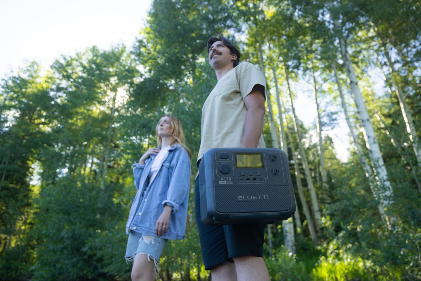 Bluetti AC70 power station Bluetti AC70 portable power generator