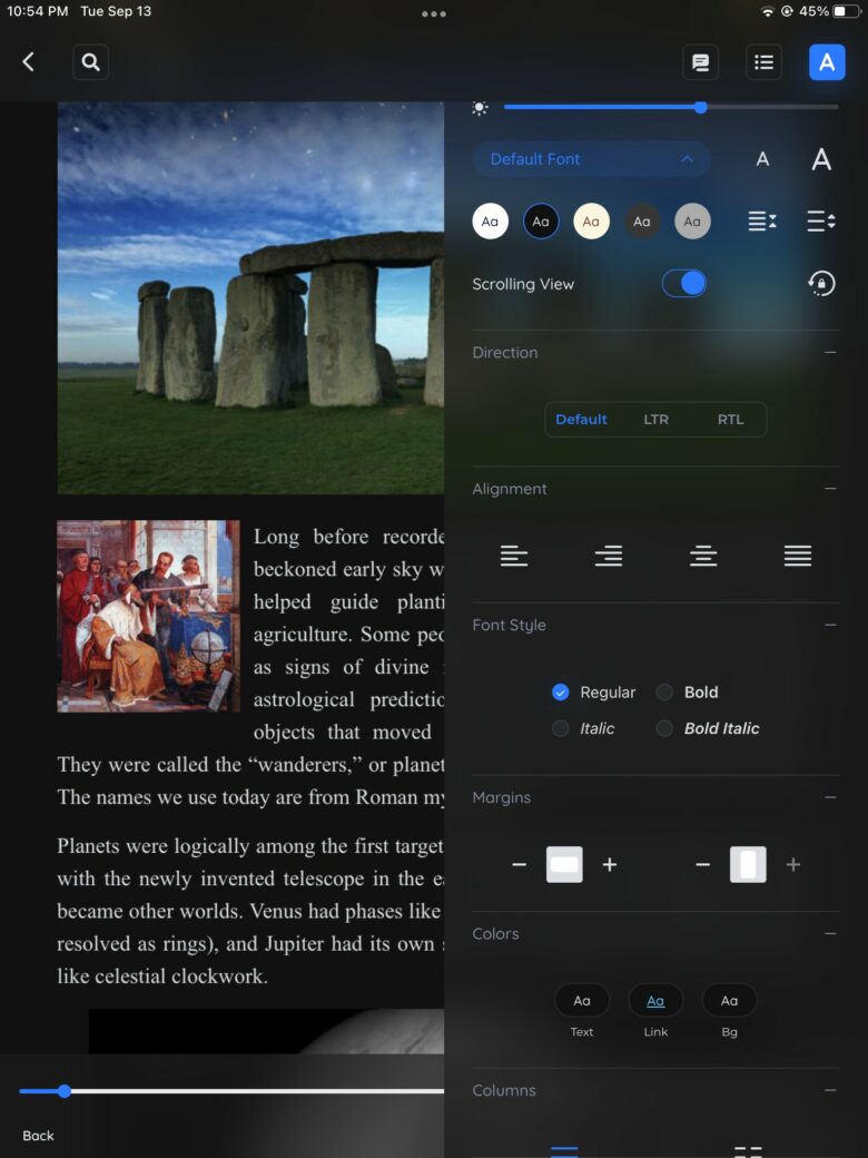 BookFusion Custom Reading Experience BookFusion offers a pleasurable reading experience.