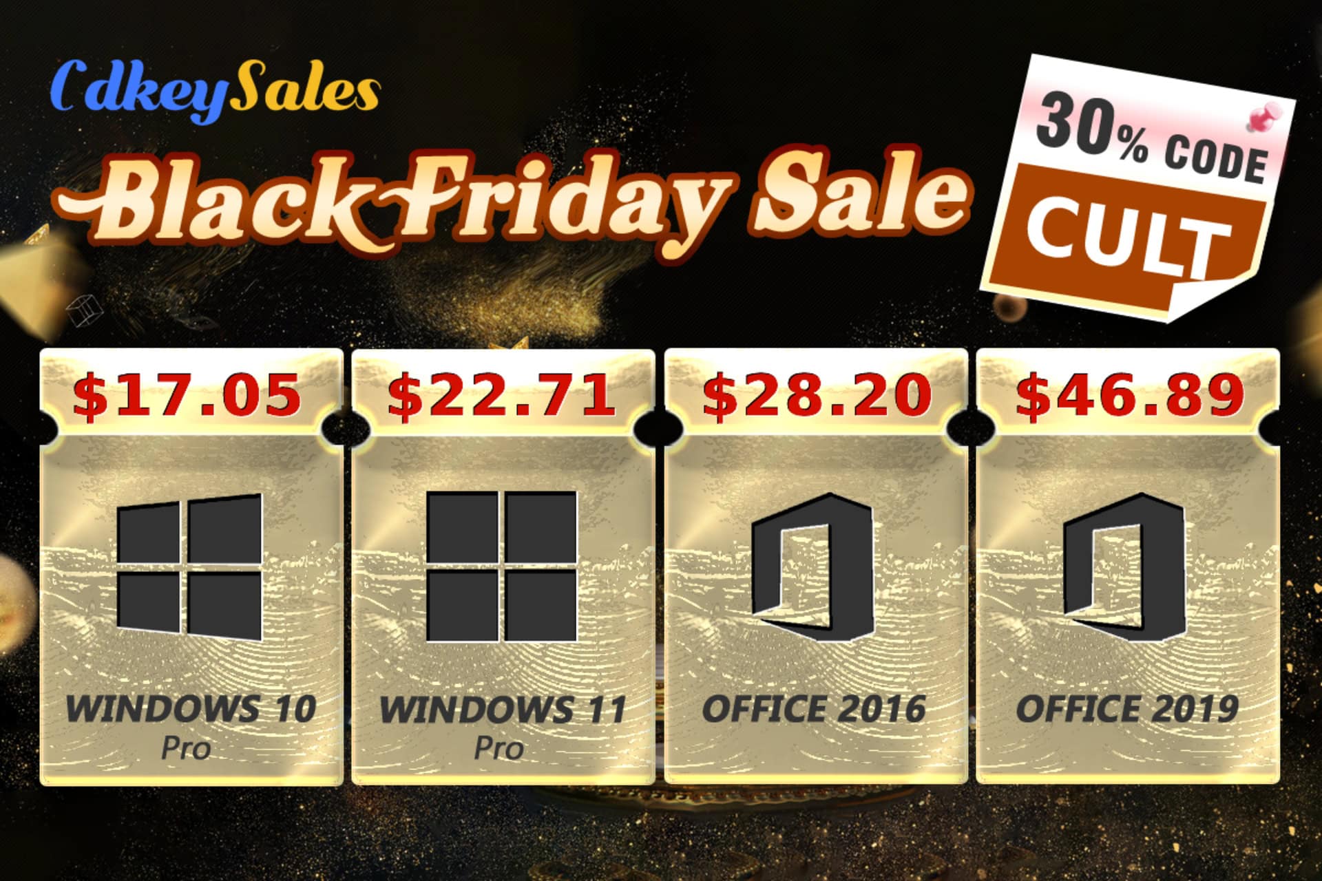 CdkeySales.com DEALS-CULT-24111 Windows 12 rumors - CdkeySales Black Friday Sale