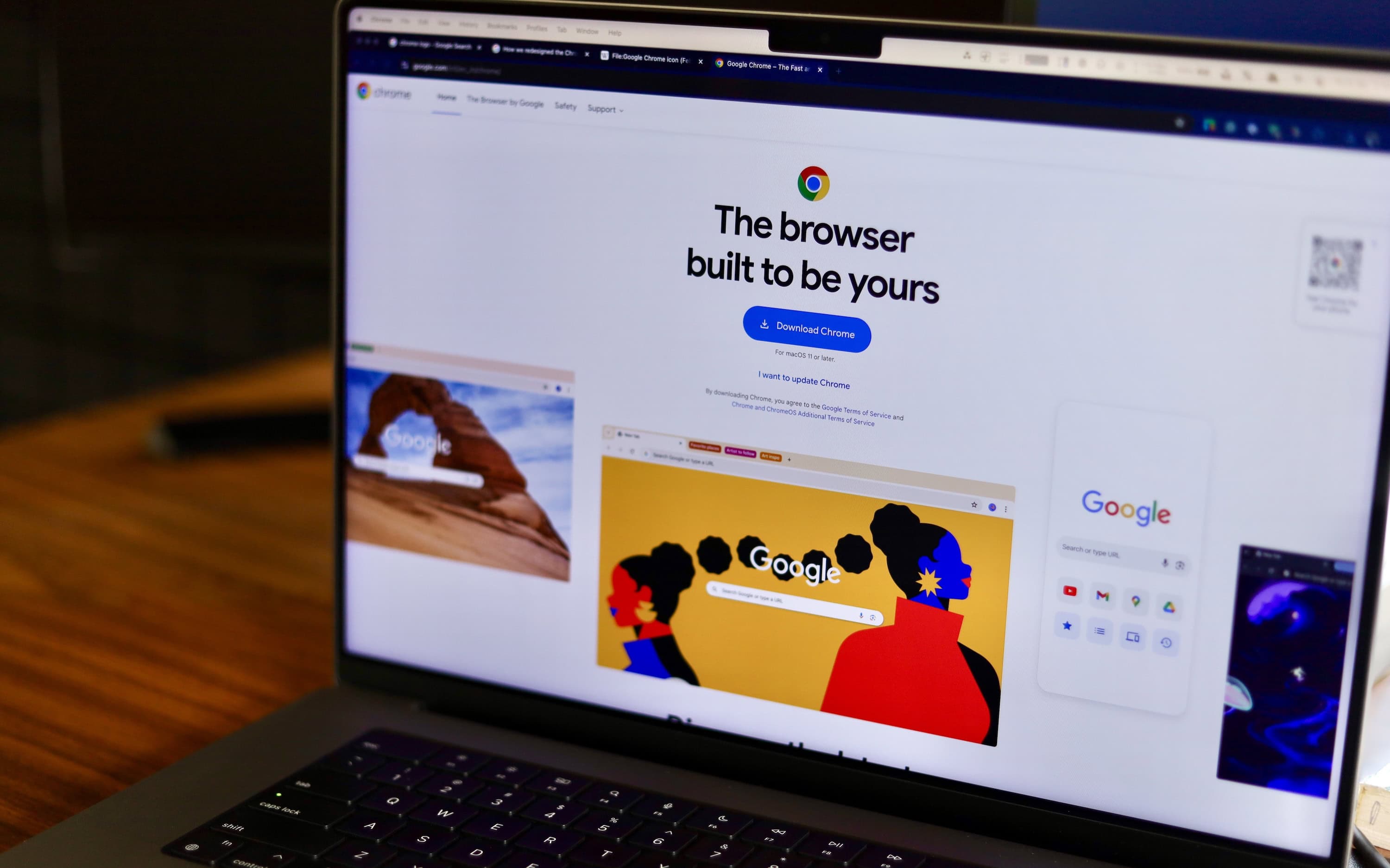 Chrome macbook pro Google Chrome website open on a MacBook Pro
