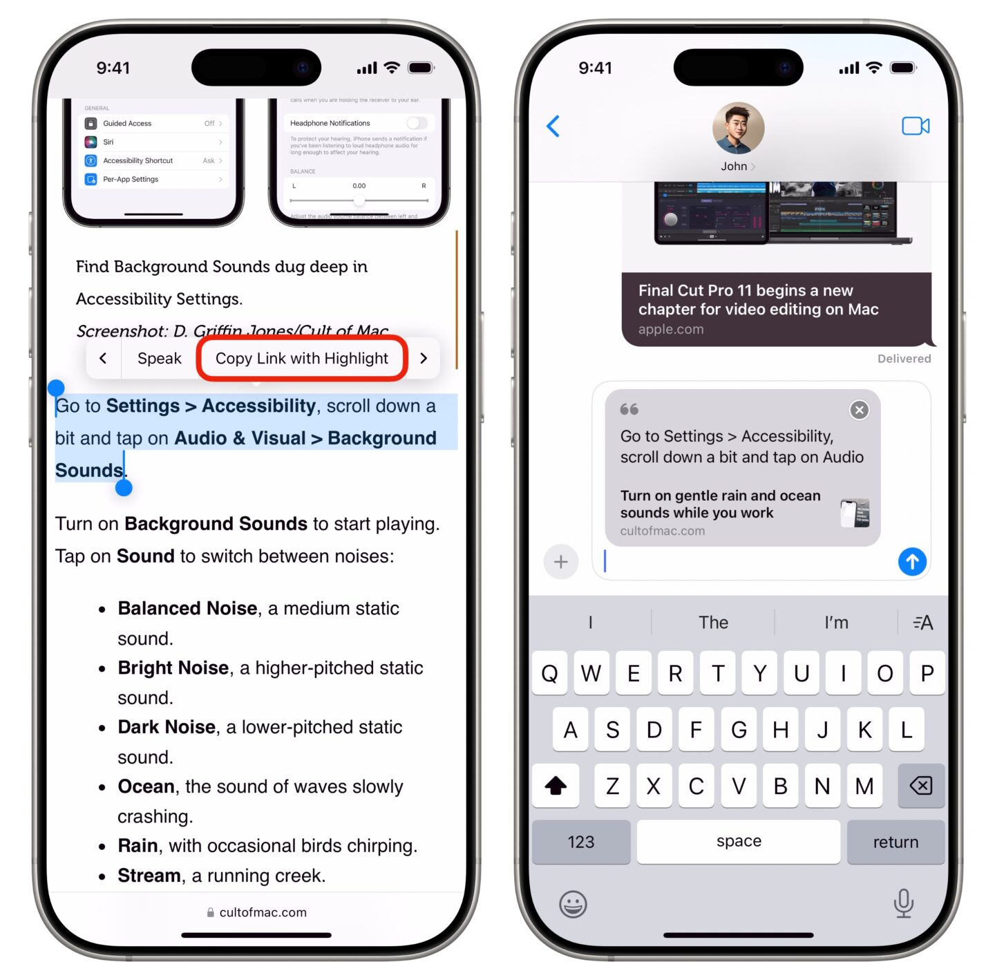 Copy Link with Highlight Copy Link with Highlight in Safari