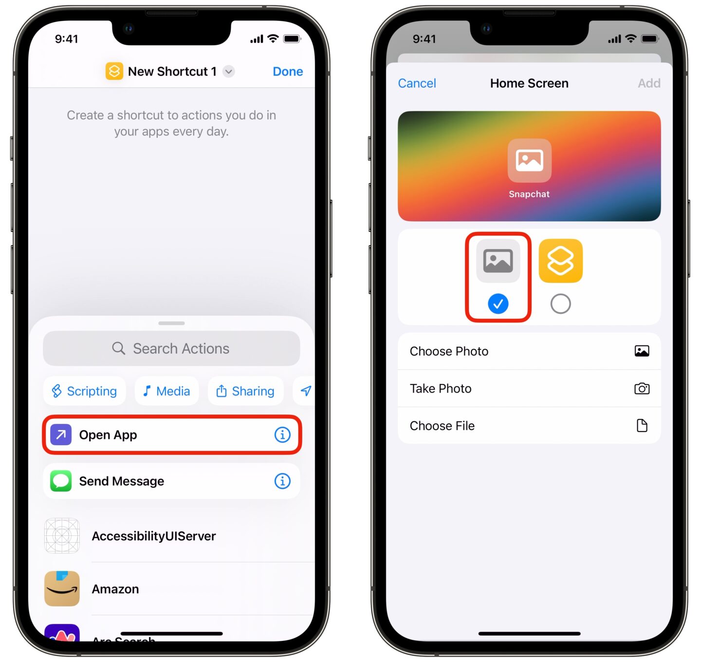 Create Custom App Icon Creating a custom app icon in Shortcuts