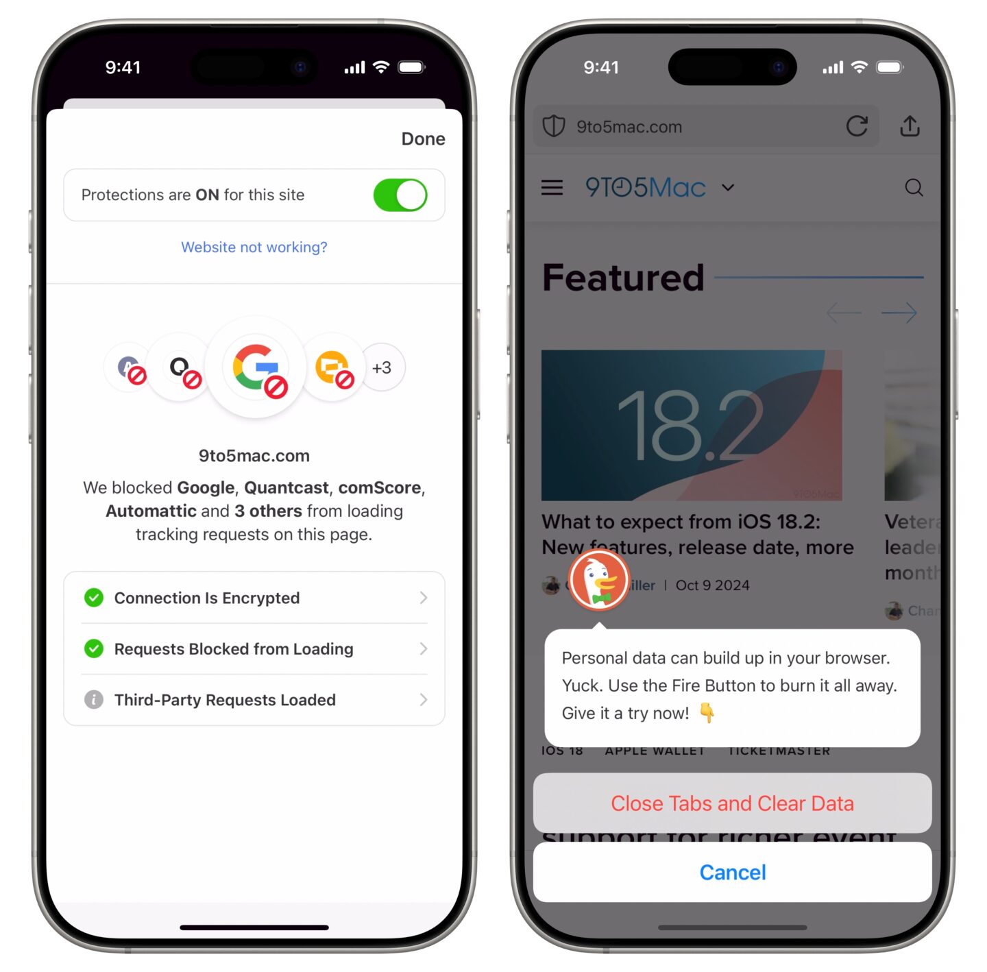DuckDuckGo Browser for iPhone DuckDuckGo browser for iPhone
