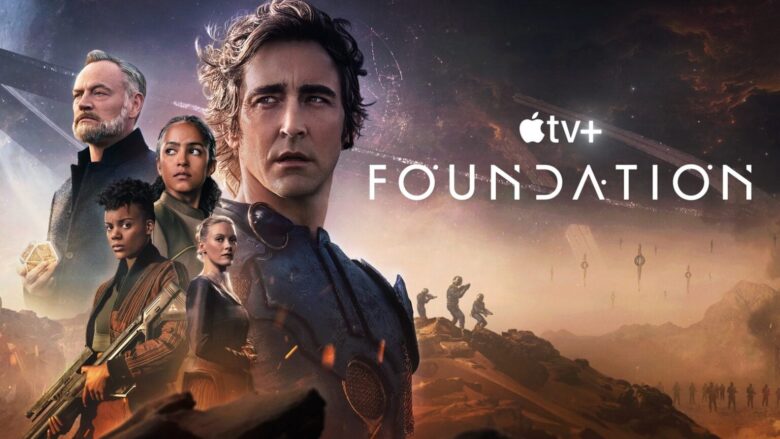 Foundation Apple TV Plus Season 2 Poster 1536×864 Sci-fi epic series "Foundation" on Apple TV+