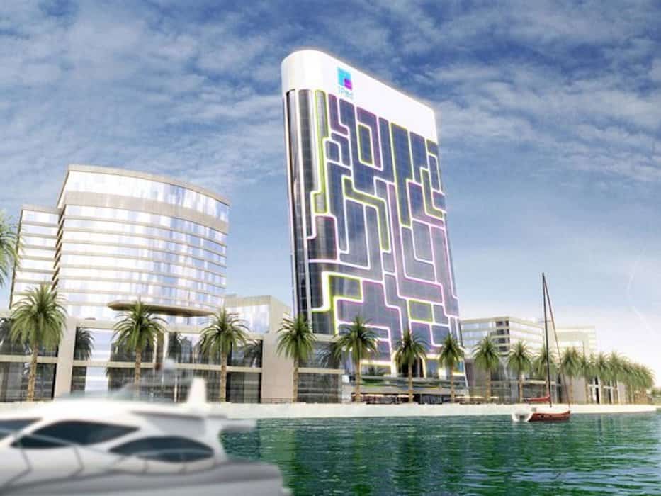 Ipad tower james law 1 iPod shaped apartment building