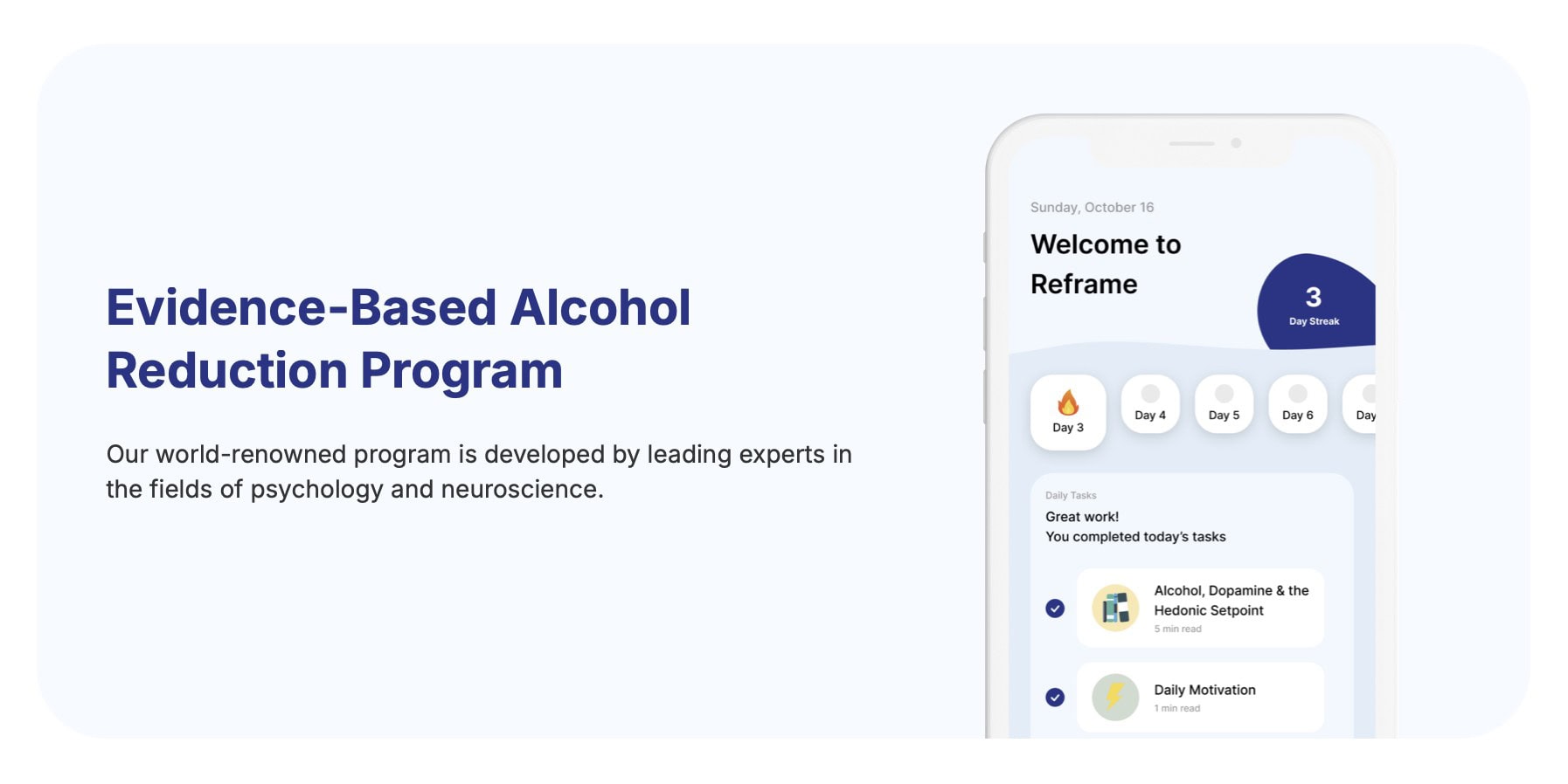 Reframe app Dry January Dry January apps
