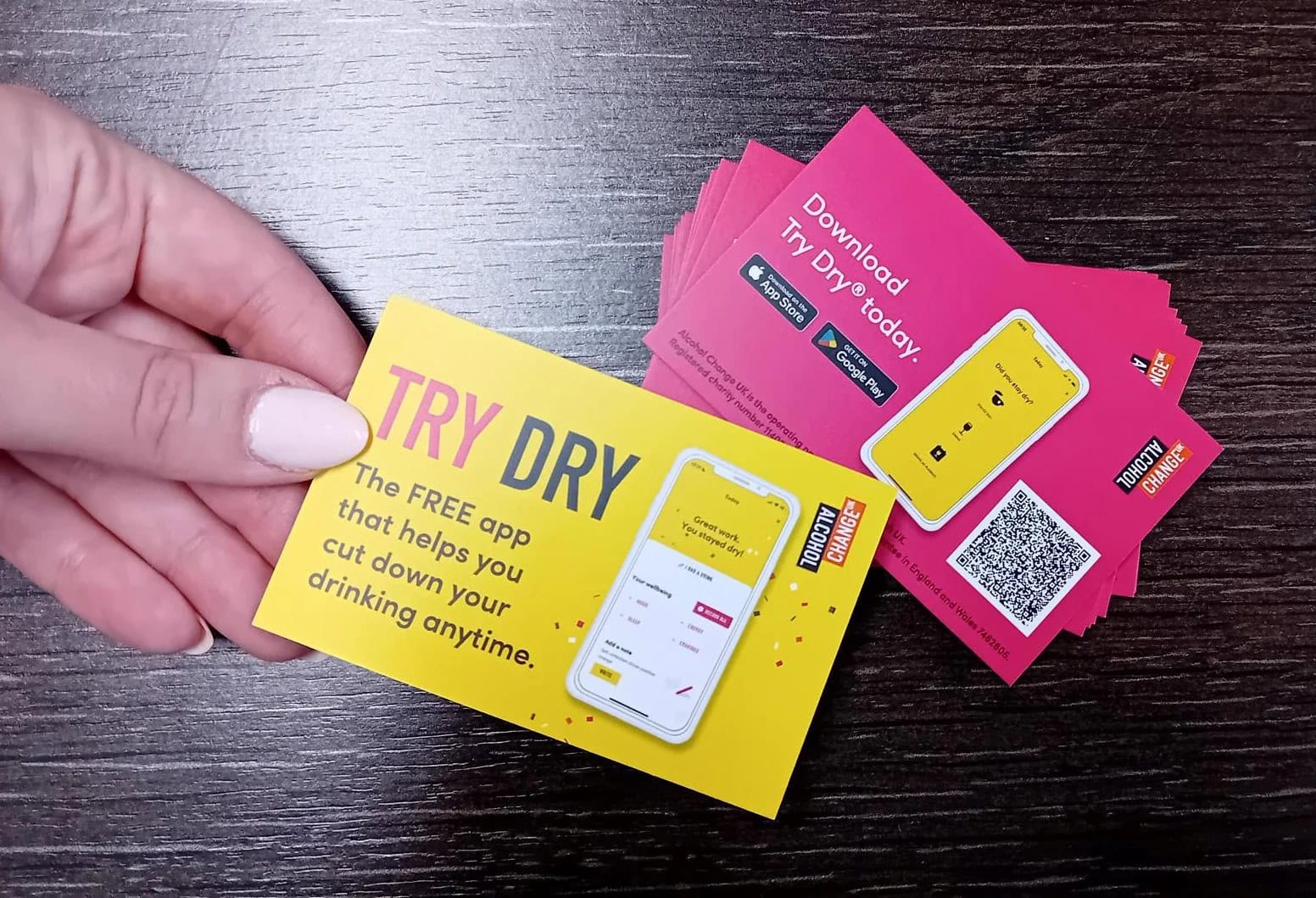 Try Dry app cards