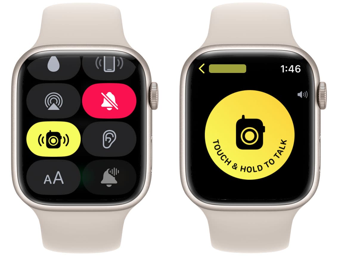 Walkie Talkie Turn on Walkie Talkie from Control Center. Quickly talk to your friends in the Walkie Talkie app.